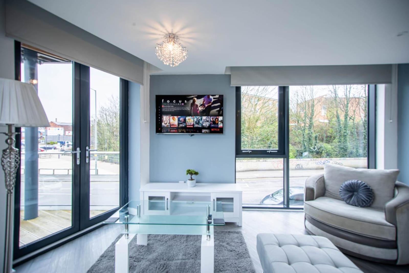 Excellent Studio Balcony Apartment In Sheffield Exterior foto